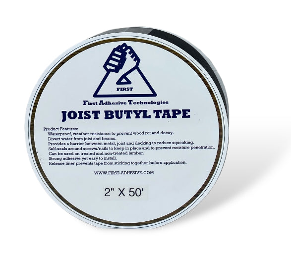 2" X 50', Joist Butyl Tape (20 ROLL FAT BOX)