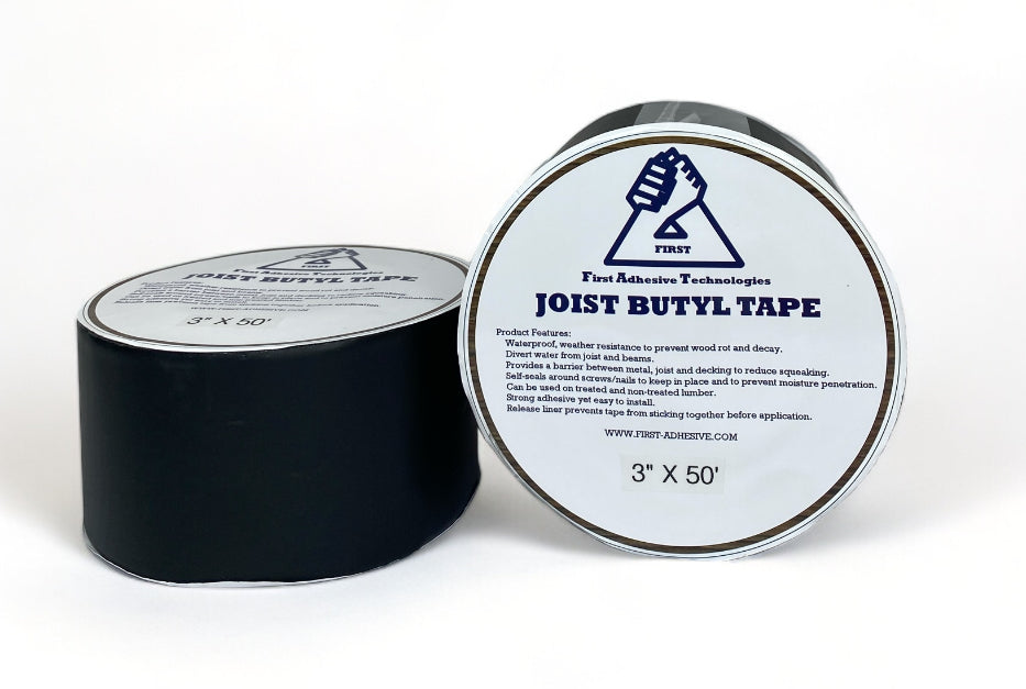 3" X 50', Joist Butyl Tape (2 Rolls)