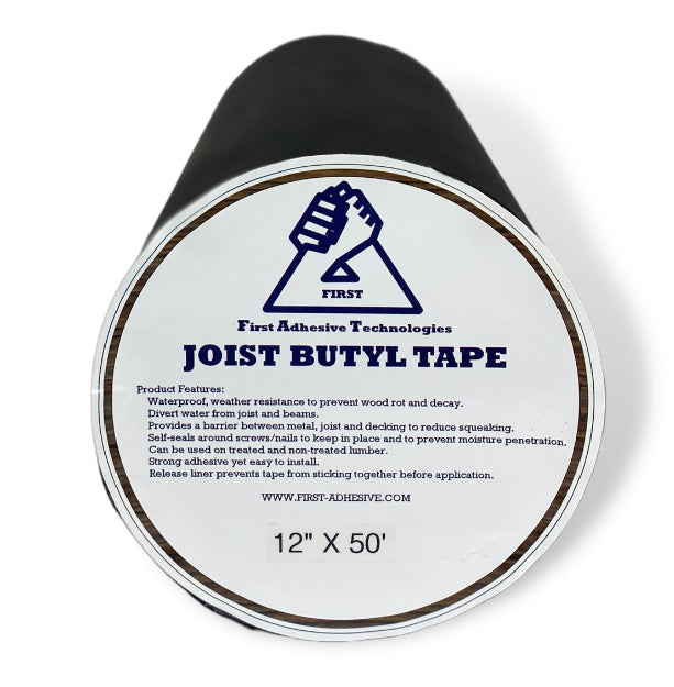 12" X 50', Joist Butyl Tape