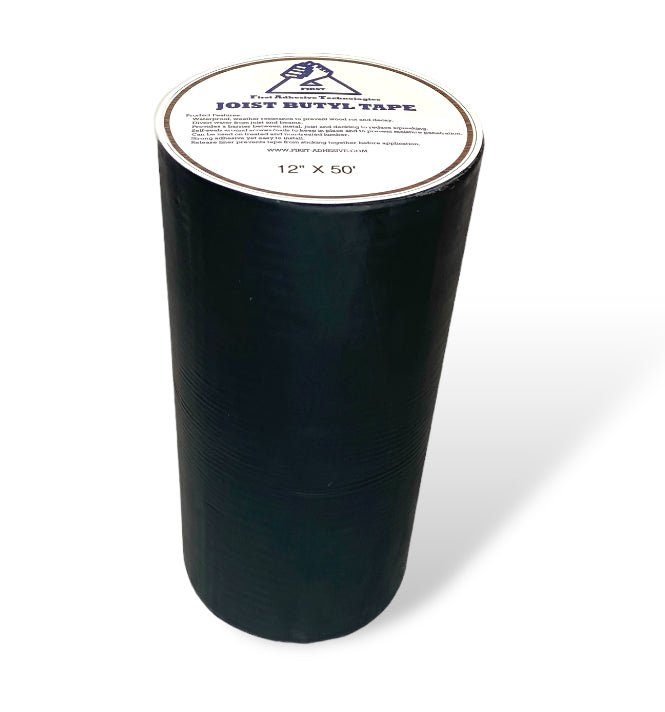 12" X 50', Joist Butyl Tape (4 ROLL FAT BOX)