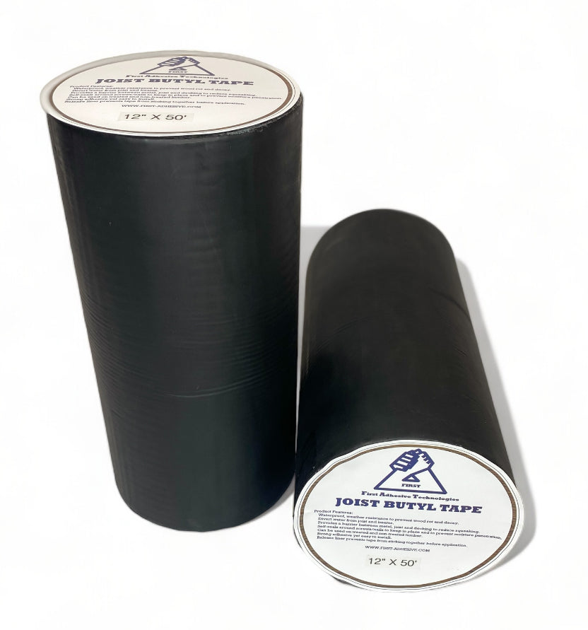 12" X 50', Joist Butyl Tape (4 ROLL FAT BOX)