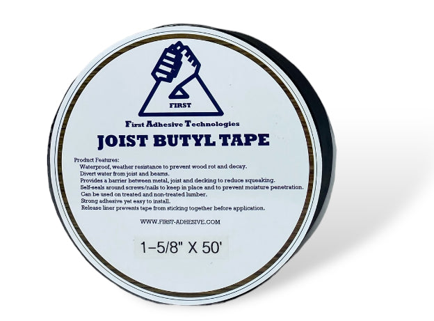 1-5/8" X 50', Joist Butyl Tape (20 ROLL FAT BOX)