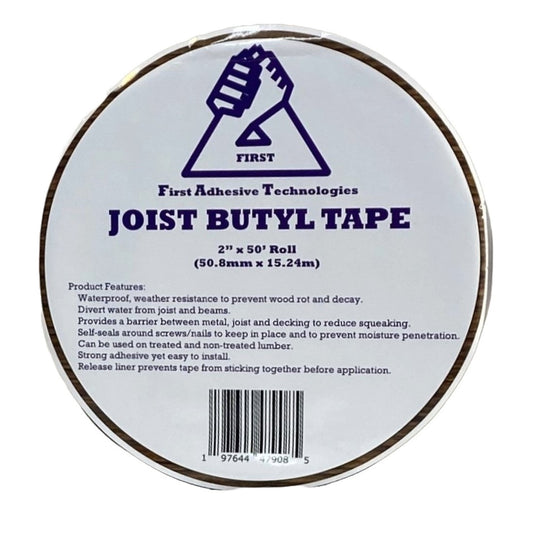 Joist Butyl Flashing Tape for Decking and Beams 